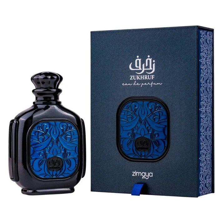 Zimaya Zukhruf Black Eau de Parfum pentru bărbați 100 ml