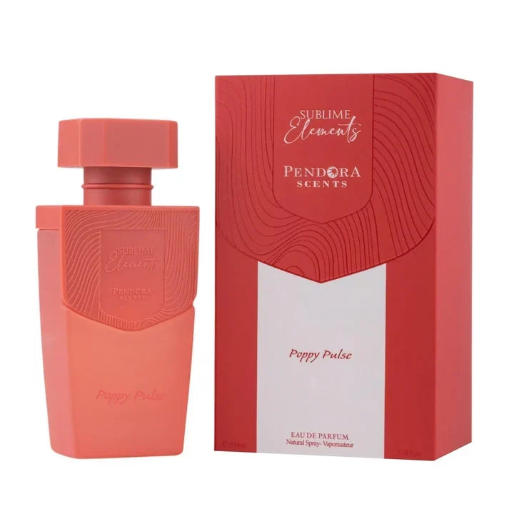 Pendora Scents Poppy Pulse Sublime Elements Eau de Parfum pentru Femei 100 ml