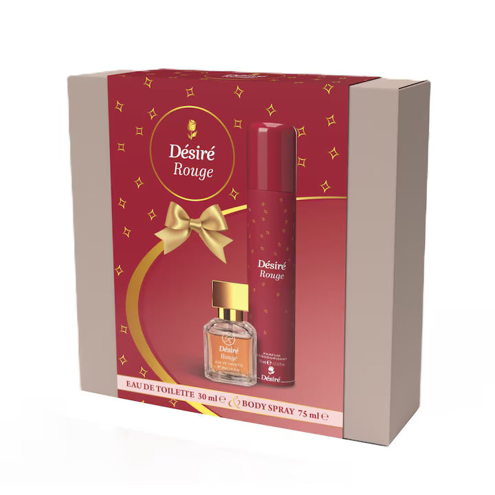 Set women Desire Rouge cu deodorant 75ml si edt 30ml
