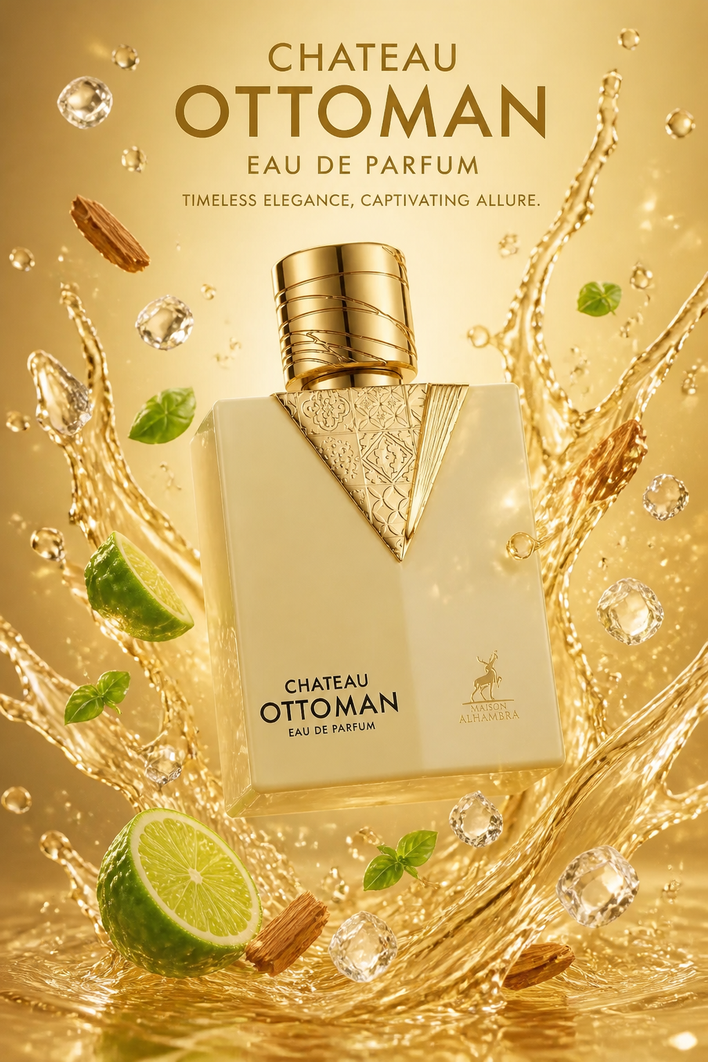 Maison Alhambra Chateau Ottoman Eau de Parfum pentru Bărbați 100 ml