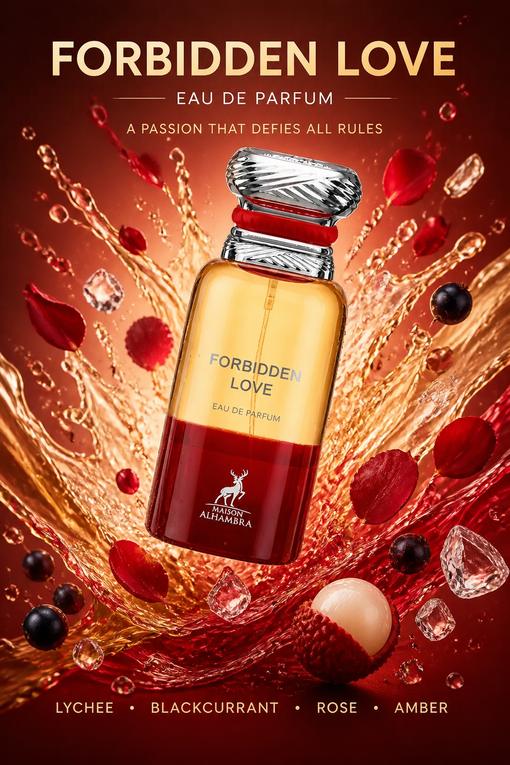 Maison Alhambra Forbidden Love Eau de Parfum Unisex 80 ml