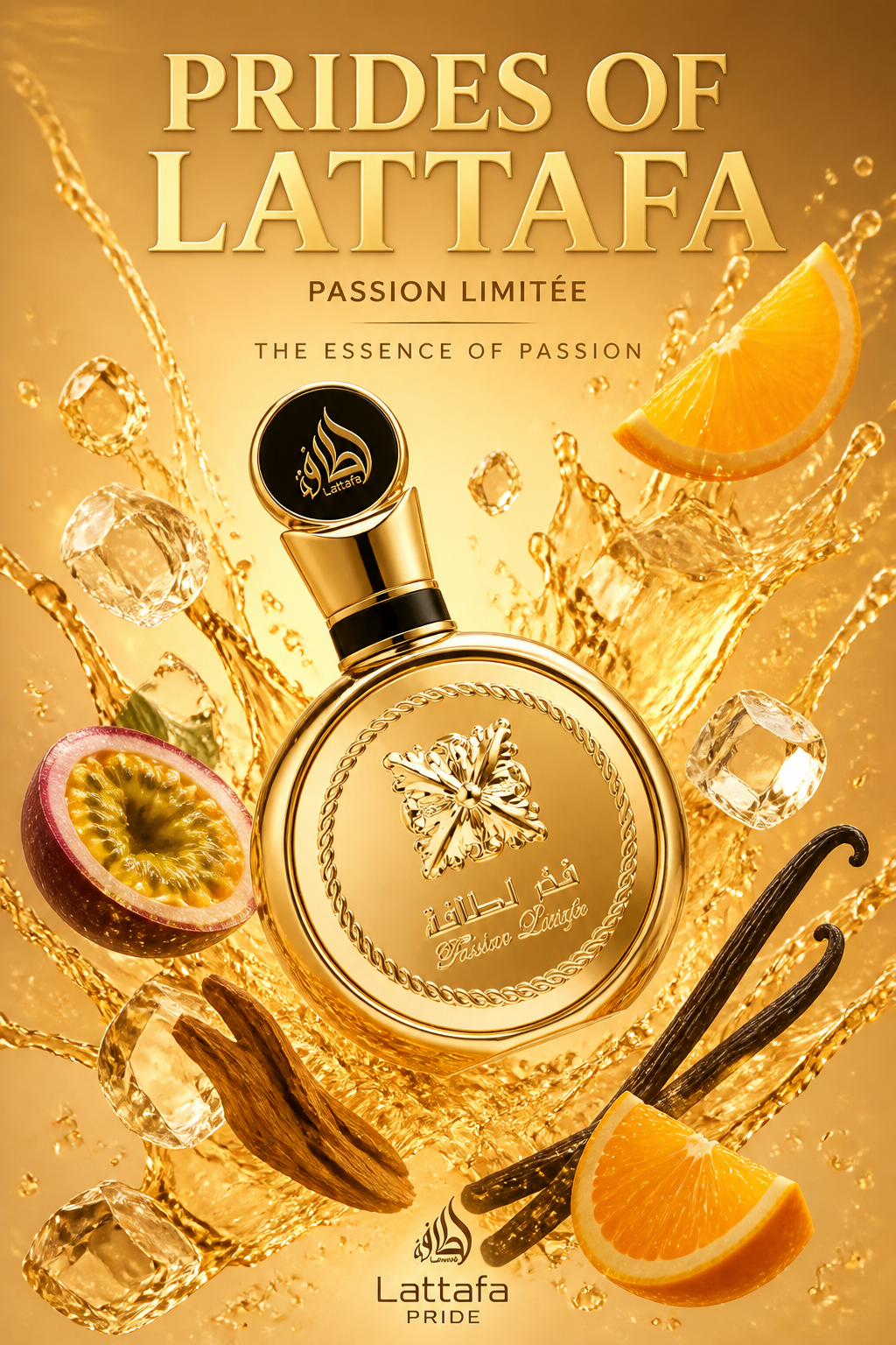 Lattafa Fakhar Extrait Gold Eau de Parfum Unisex 100 ml