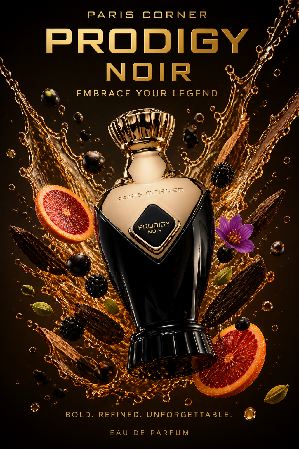 Paris Corner Prodigy Noir Eau de Parfum Unisex 100 ml
