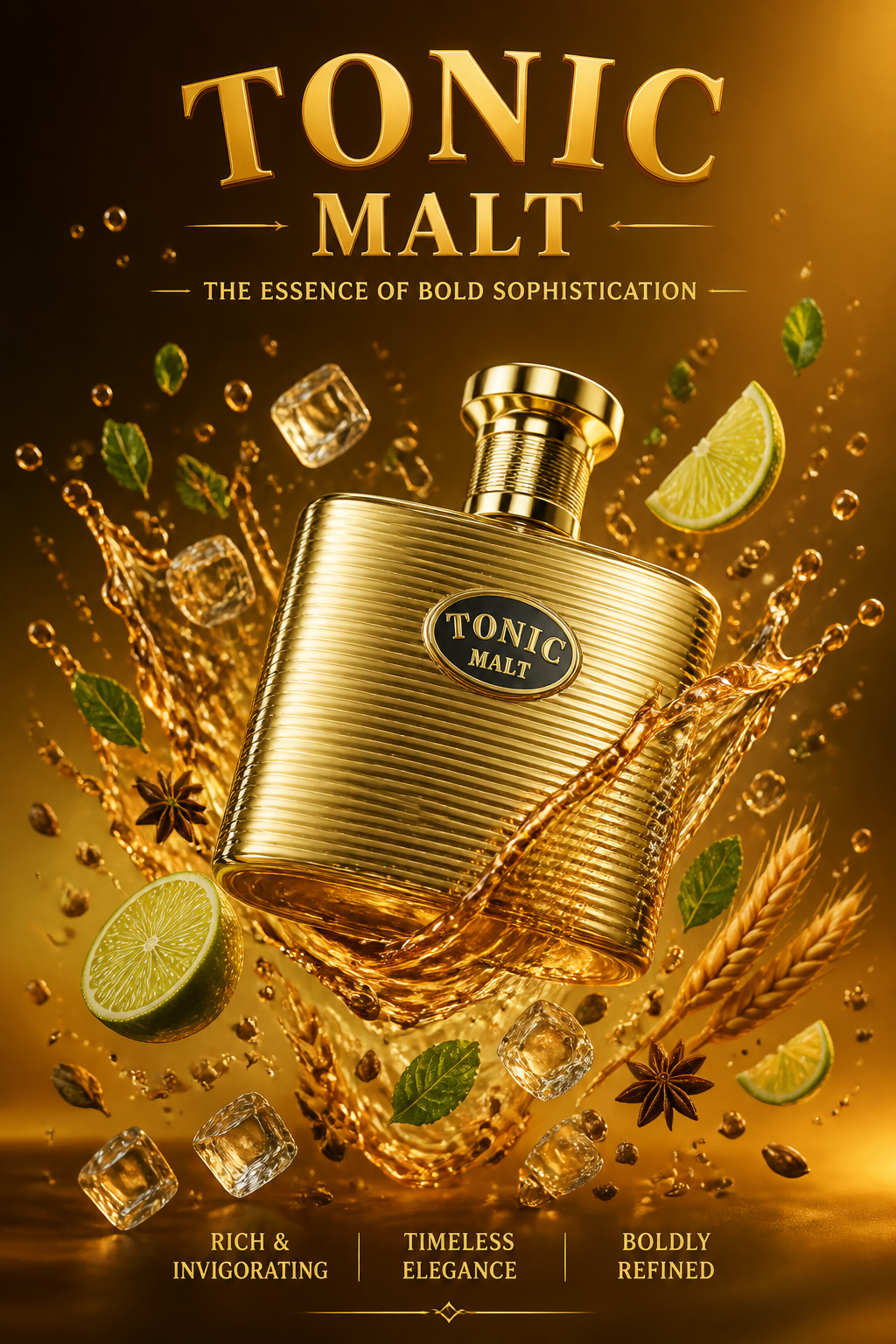 Maison Alhambra Tonic Malt Eau de Parfum pentru Bărbați 100 ml
