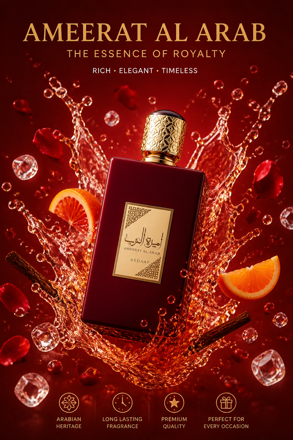 Asdaaf Ameerat Al Arab Eau de Parfum pentru Femei 100 ml