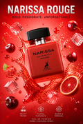 Maison Alhambra Narissa Rouge Eau de Parfum pentru Femei 100 ml