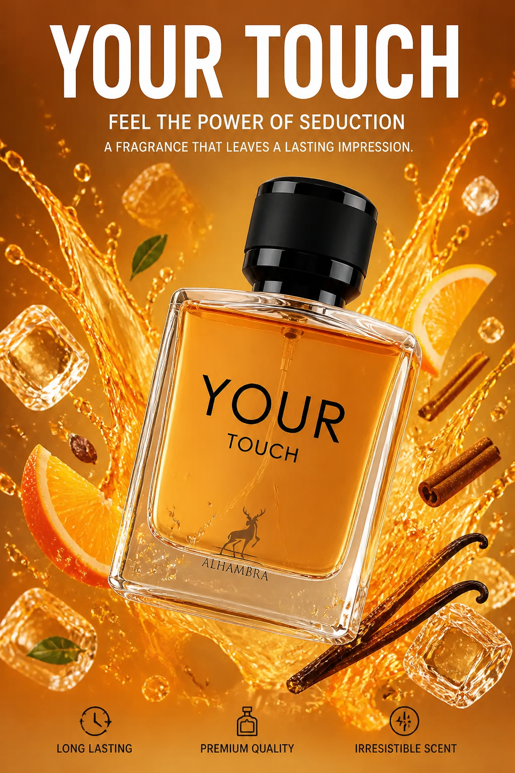 Maison Alhambra Your Touch For Man Eau de Parfum pentru Bărbați 100 ml