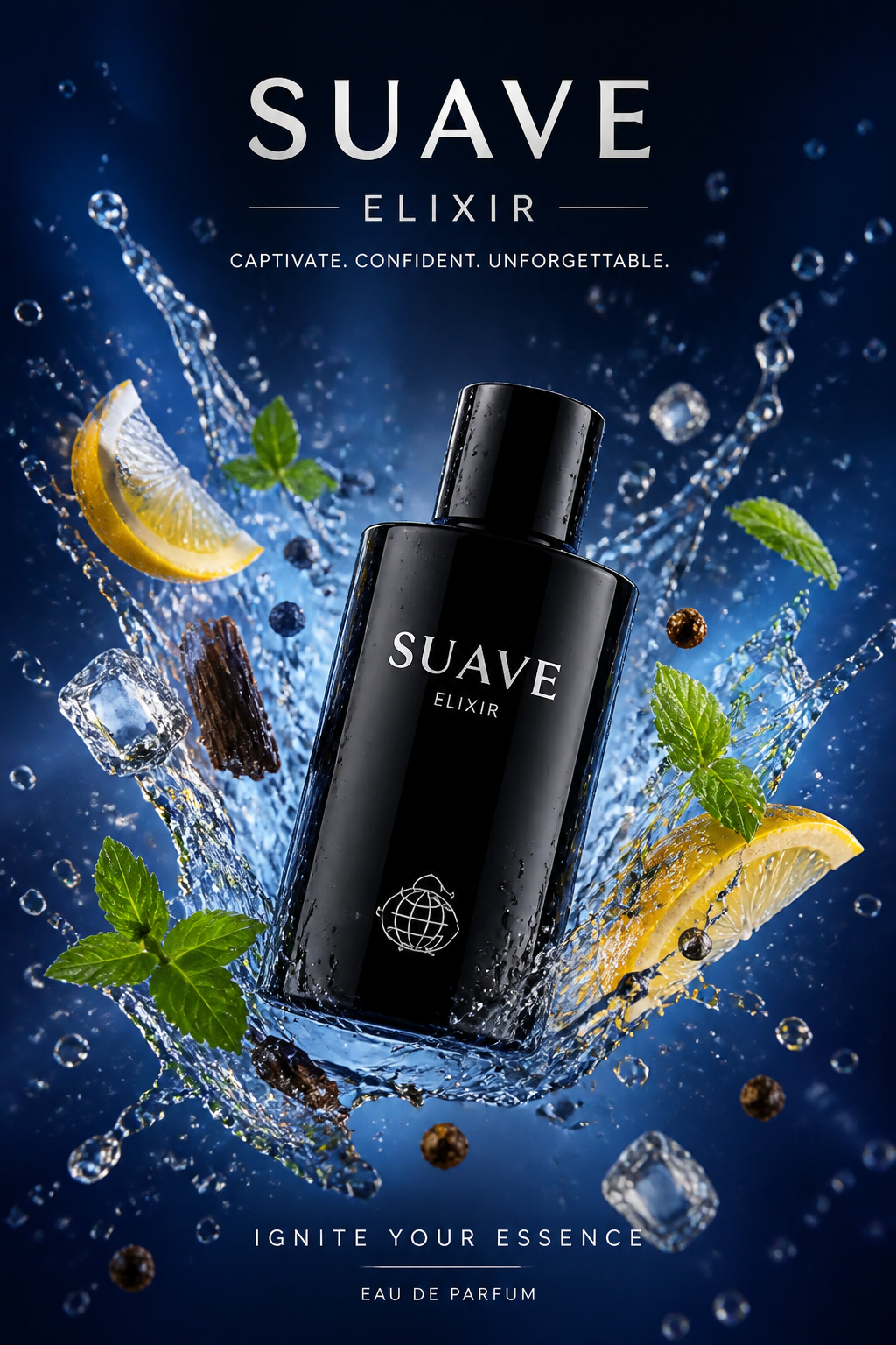 Fragrance World Suave Elixir Extrait de Parfum pentru Bărbați 80 ml