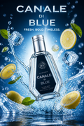 Fragrance World Canale di Blue Eau de Parfum pentru Bărbați 50 ml