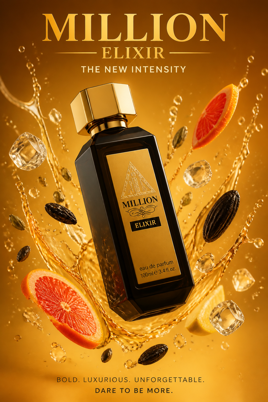 Fragrance World La Uno Million Elixir Eau de Parfum pentru Bărbați 100 ml