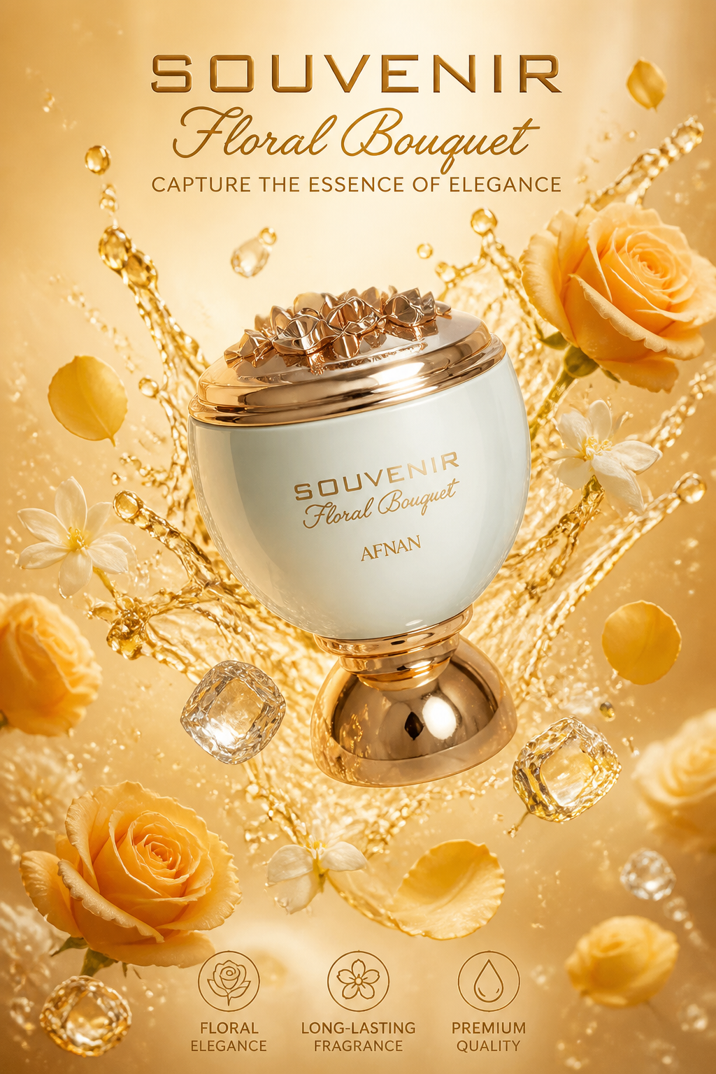 Afnan Souvenir Floral Bouquet Eau de Parfum pentru Femei 100 ml
