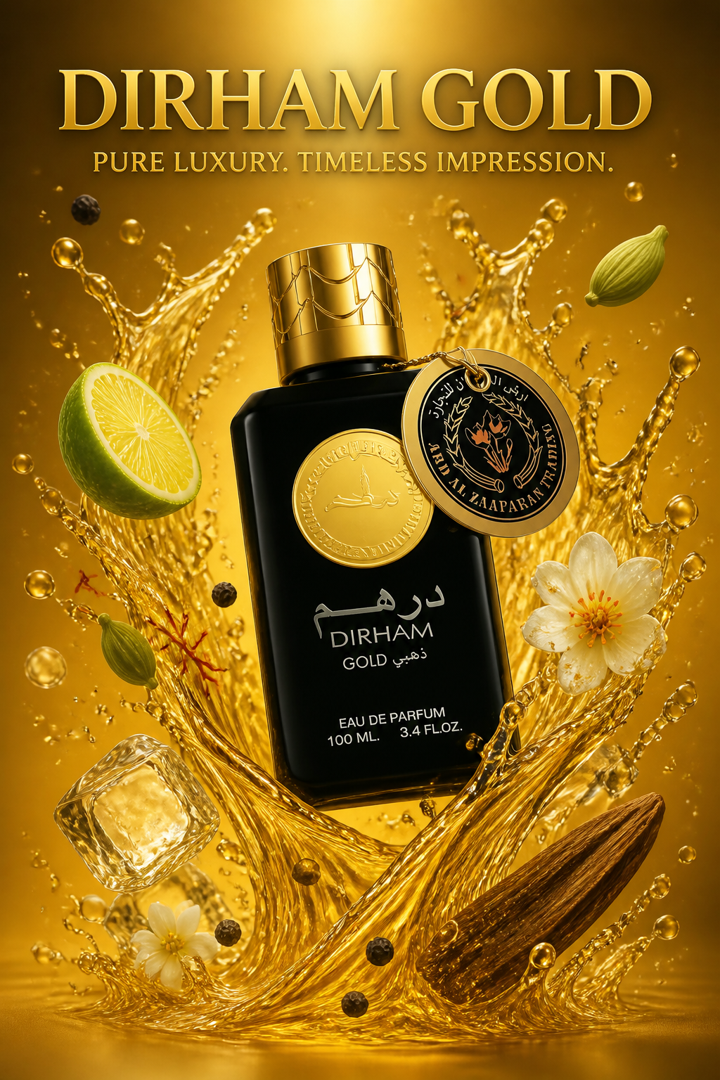 Ard Al Zaafaran Dirham Gold Eau de Parfum Unisex 100 ml