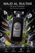 Lattafa Asdaaf Majd Al Sultan Black Intense Eau de Parfum Unisex 100 ml