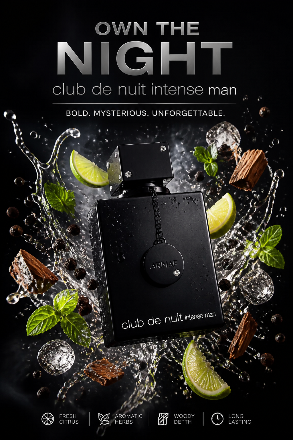 Set Armaf Club de Nuit Intense Man EDT 105 ml + Deodorant Spray 200 ml