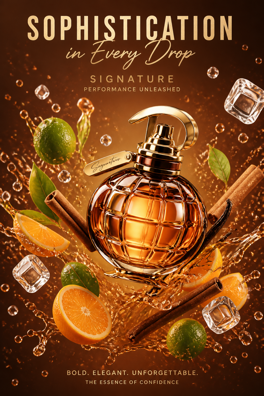 Fragrance World Signature Brown Eau de Parfum Unisex 80 ml