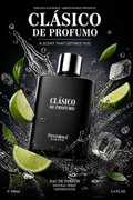 Pendora Scents Clasico De Profumo Black Eau de Parfum pentru Bărbați 100 ml