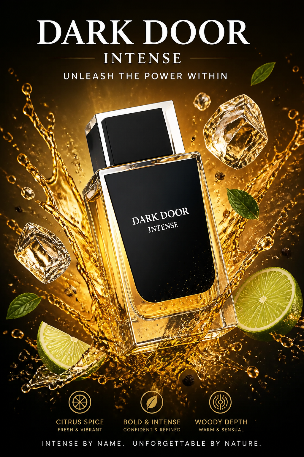 Maison Alhambra Dark Door Intense Eau de Parfum pentru Bărbați 100 ml
