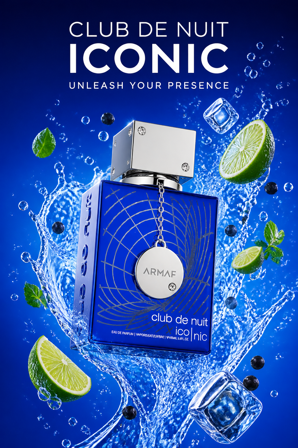 Armaf Club de Nuit Blue Iconic Eau de Parfum pentru Bărbați 105 ml