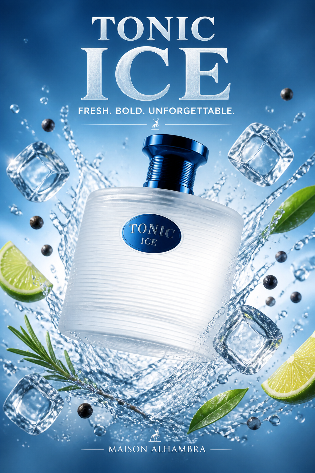 Maison Alhambra Tonic Ice Eau de Parfum pentru Bărbați 100 ml