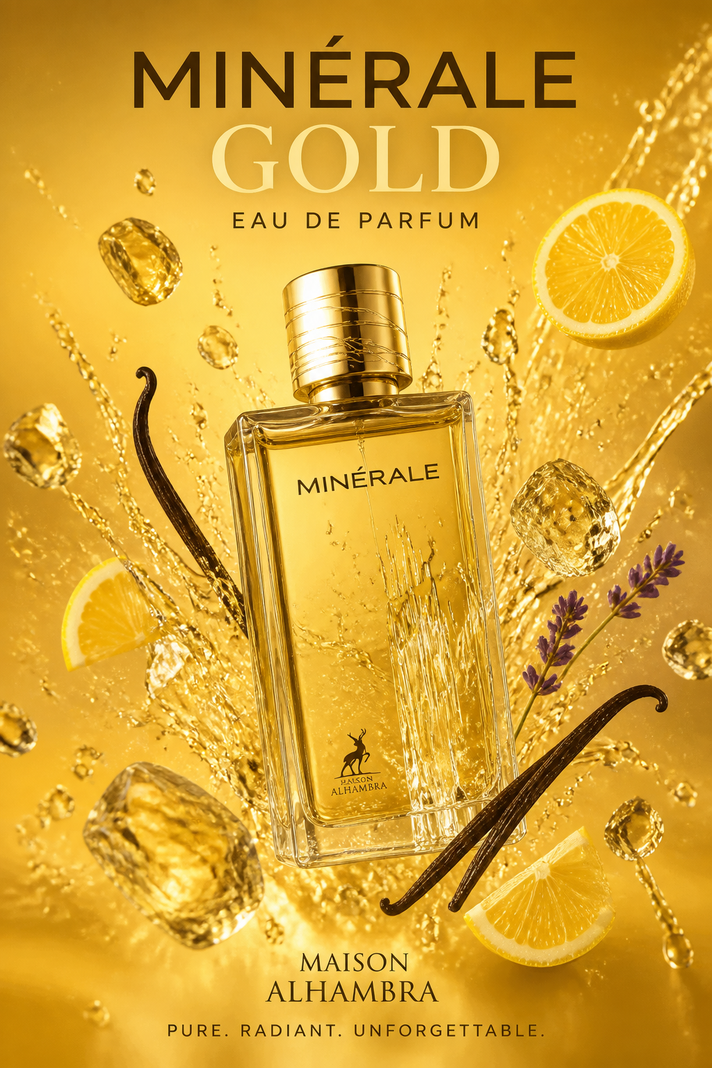 Maison Alhambra Minerale Gold Eau de Parfum Unisex 100 ml