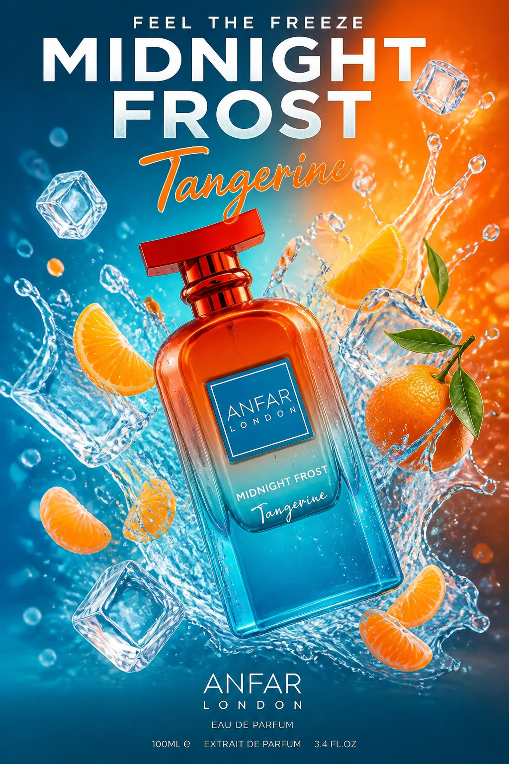Anfar London Midnight Frost Tangerine Extrait de Parfum Unisex 100 ml