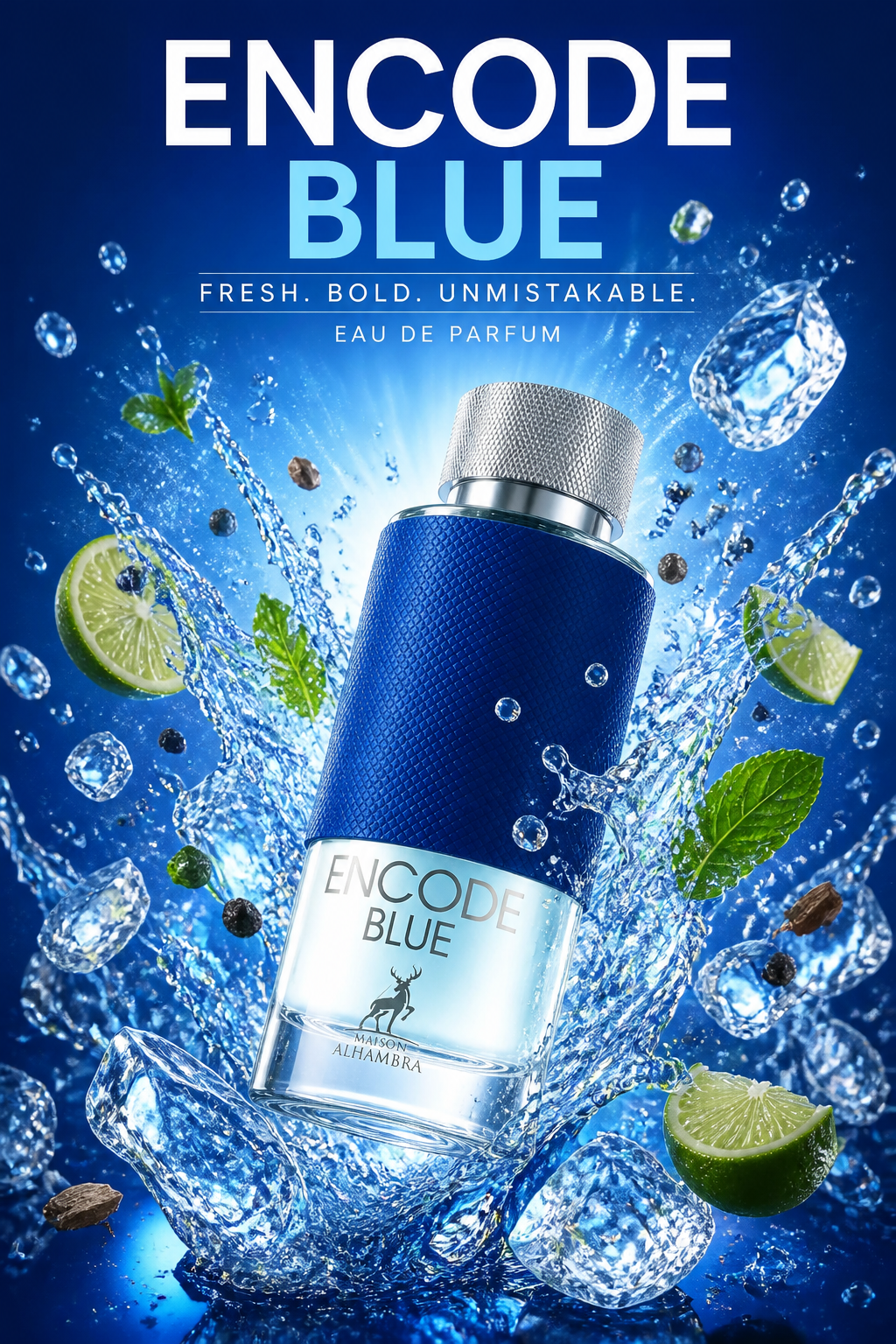 Maison Alhambra Encode Blue Eau de Parfum pentru Barbati 100 ml