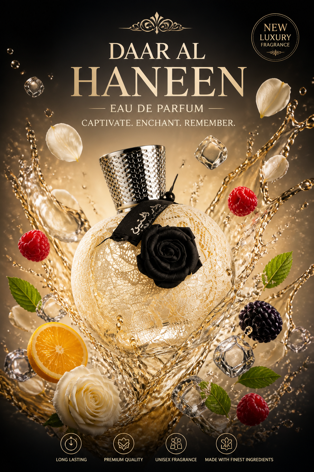 Ard Al Zaafaran Daar Al Haneen Eau de Parfum pentru Femei 100 ml