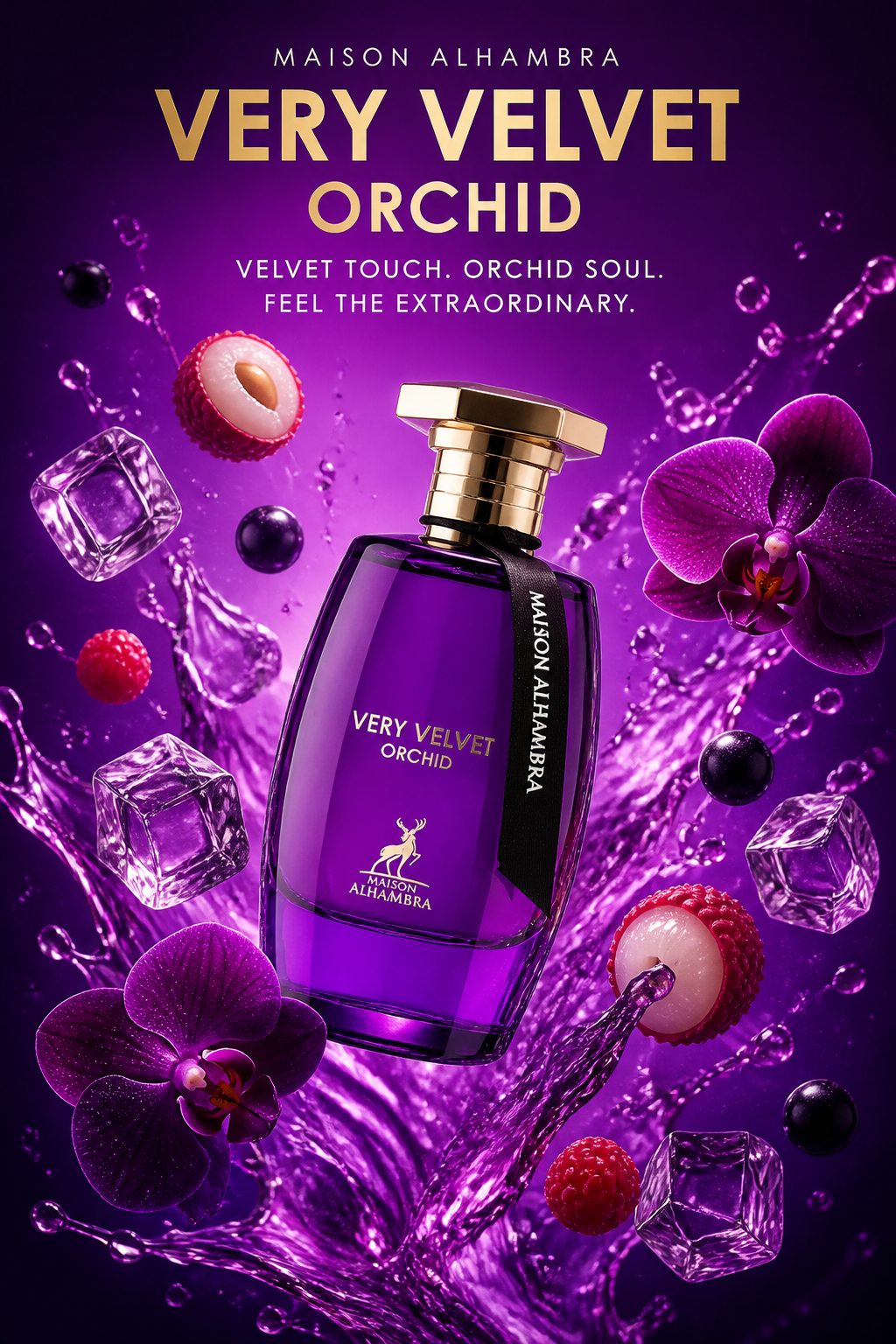 Maison Alhambra Very Velvet Orchid Eau de Parfum pentru Femei 100 ml