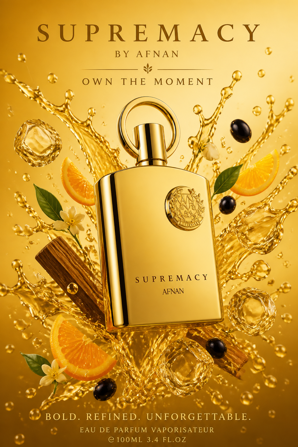 Afnan Supremacy Gold Eau de Parfum pentru Femei 100 ml