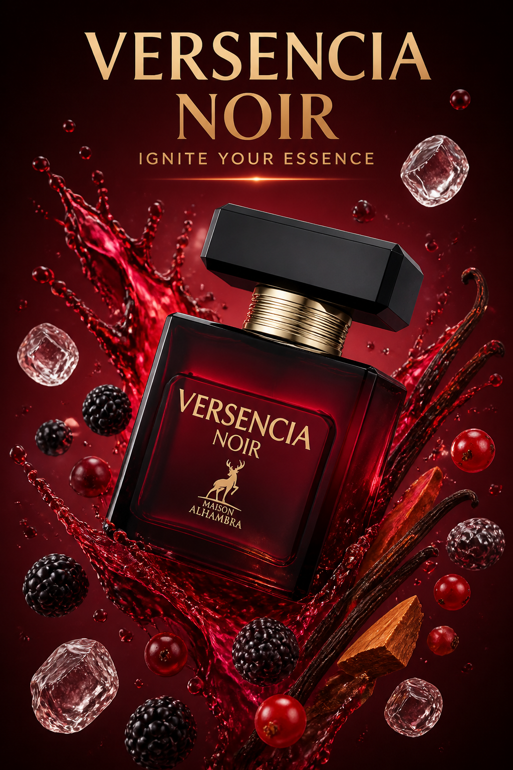 Maison Alhambra Jubilant Noir Eau de Parfum pentru Femei 100 ml