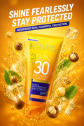 Lotion Solaire Protectrice aux Huiles de Macadamia et Kukui 30 SPF 200 ml