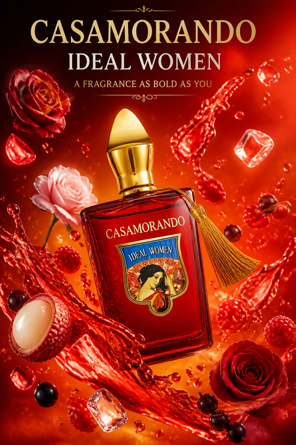 Fragrance World Casamorando Ideal Women Eau de Parfum pentru Femei 100 ml