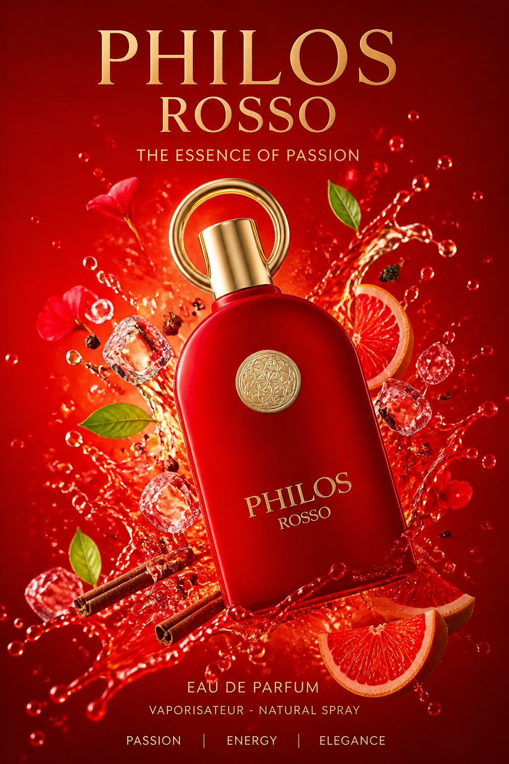 Maison Alhambra Philos Rosso Eau de Parfum Unisex 100 ml