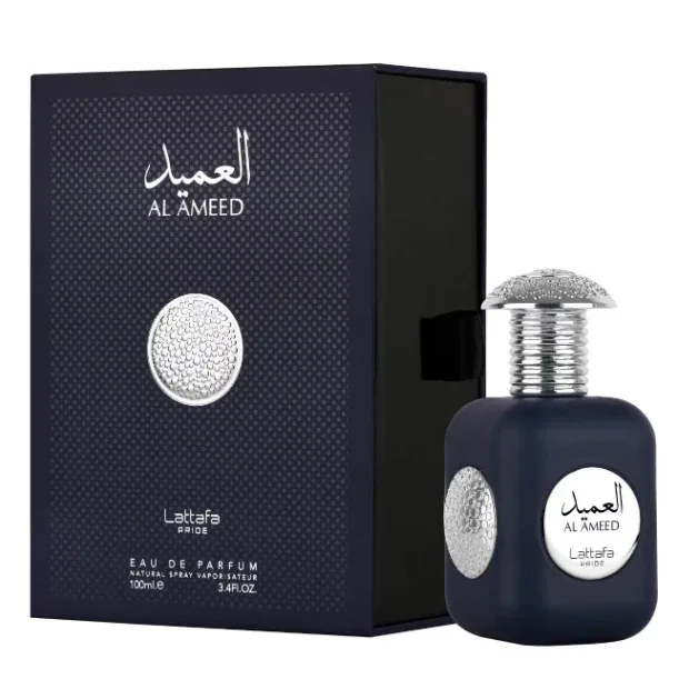 Lattafa Pride Al Ameed Silver Eau de Parfum pentru Bărbați 100 ml