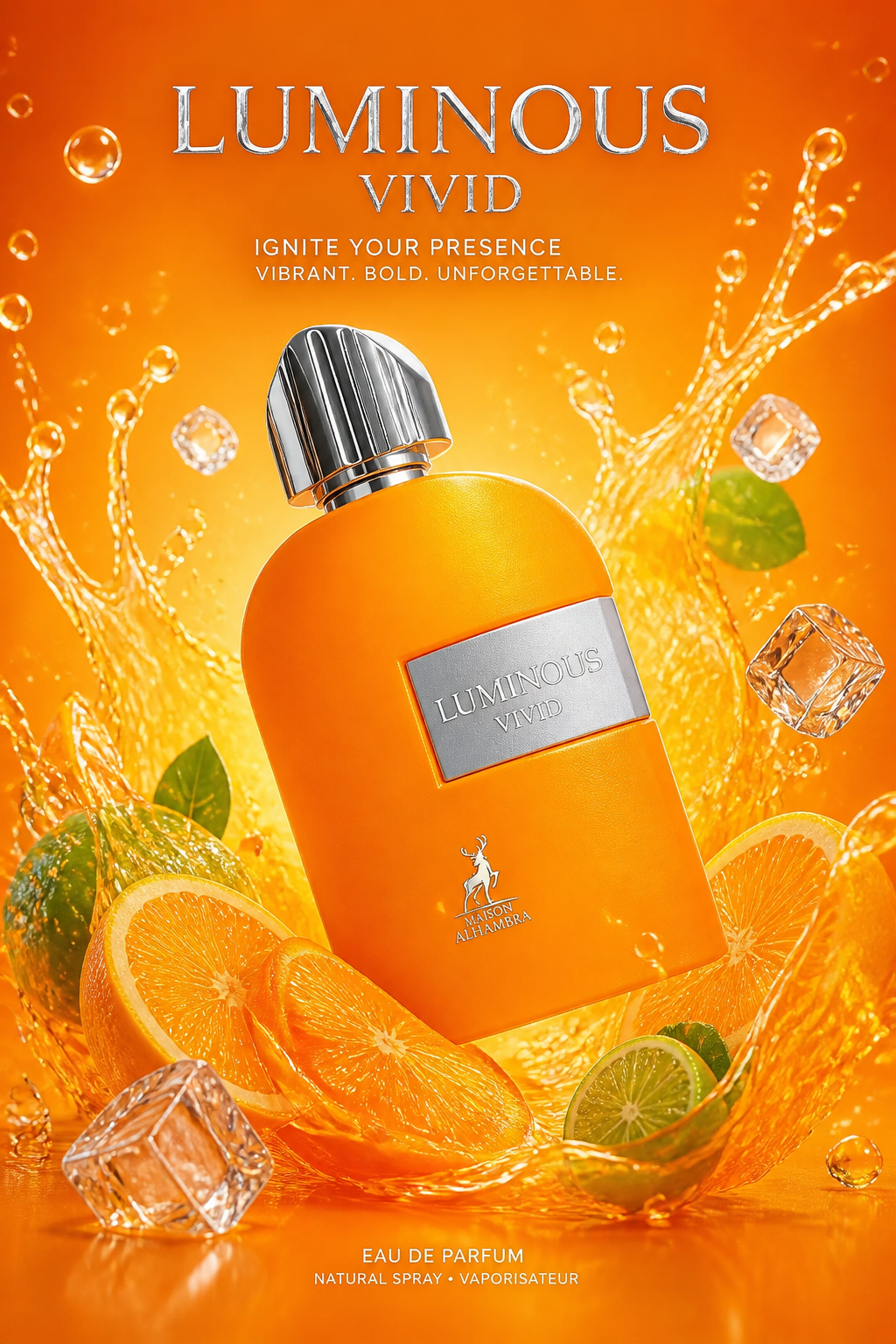 Maison Alhambra Luminous Vivid Eau de Parfum pentru Bărbați 100 ml