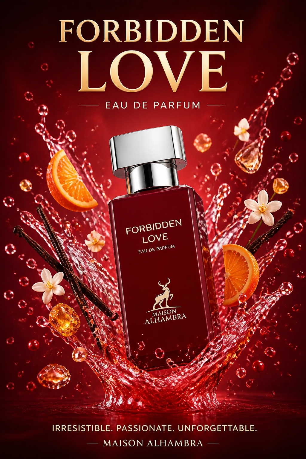Maison Alhambra Forbidden Love Eau de Parfum Unisex 30 ml