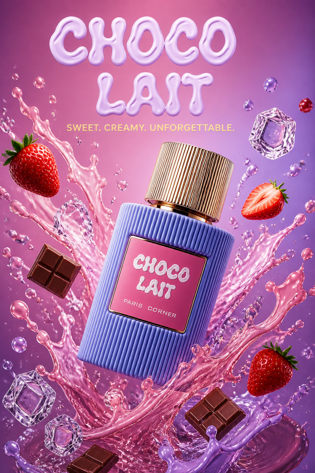 Paris Corner Choco Lait Eau de Parfum Unisex 100 ml