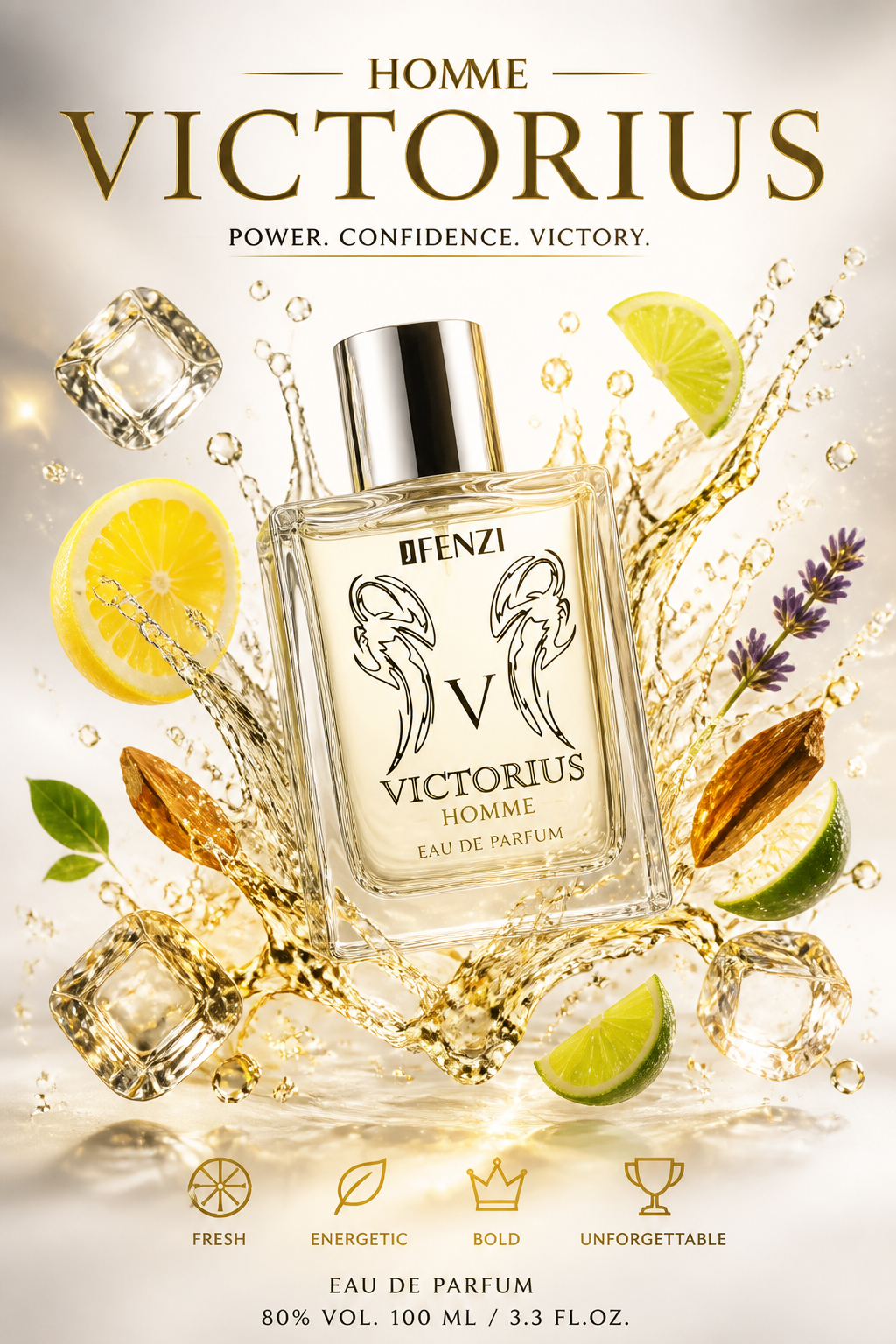 JFenzi Victorius Homme – Eau de Parfum 100 ml