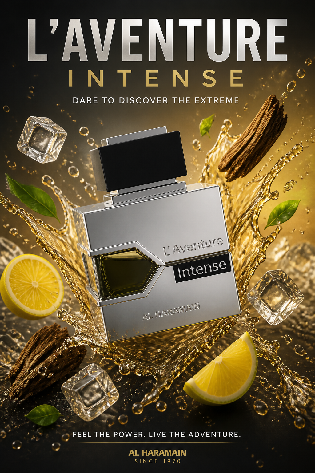Al Haramain L’Aventure Intense Eau de Parfum pentru Bărbați 100 ml