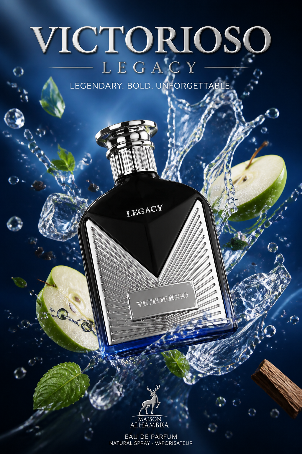 Maison Alhambra Victorioso Legacy Eau de Parfum pentru Bărbați 100 ml