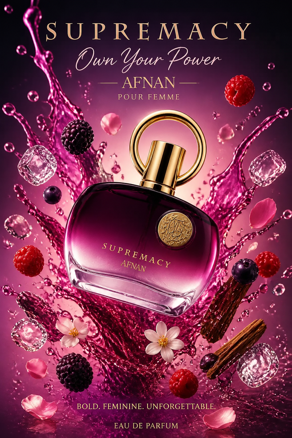 Afnan Supremacy Pour Femme Pink Eau de Parfum pentru Femei 100 ml