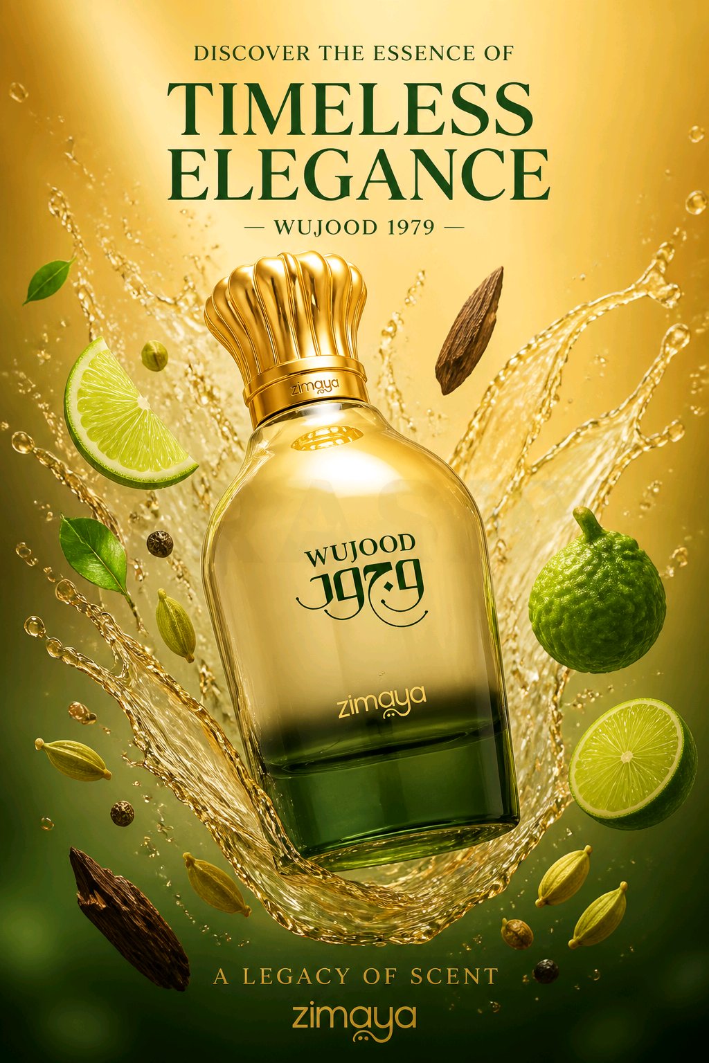 Zimaya Wujood Eau de Parfum pentru bărbați 100 ml