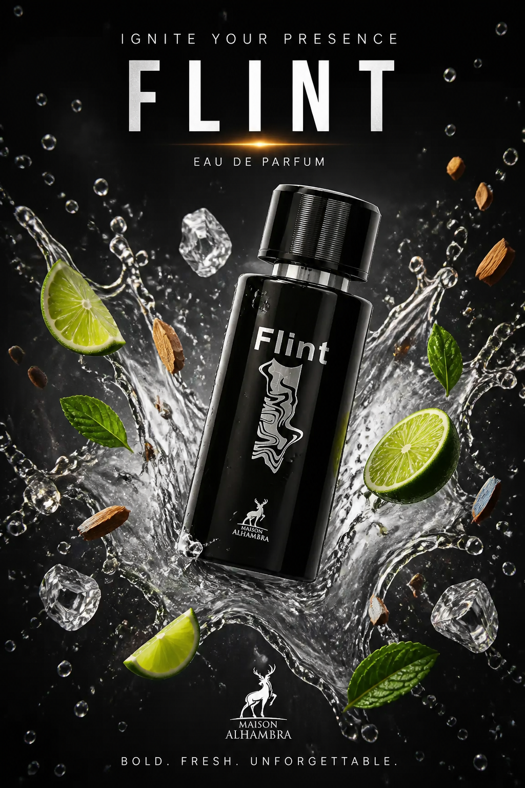 Maison Alhambra Flint Eau de Parfum Unisex 80 ml