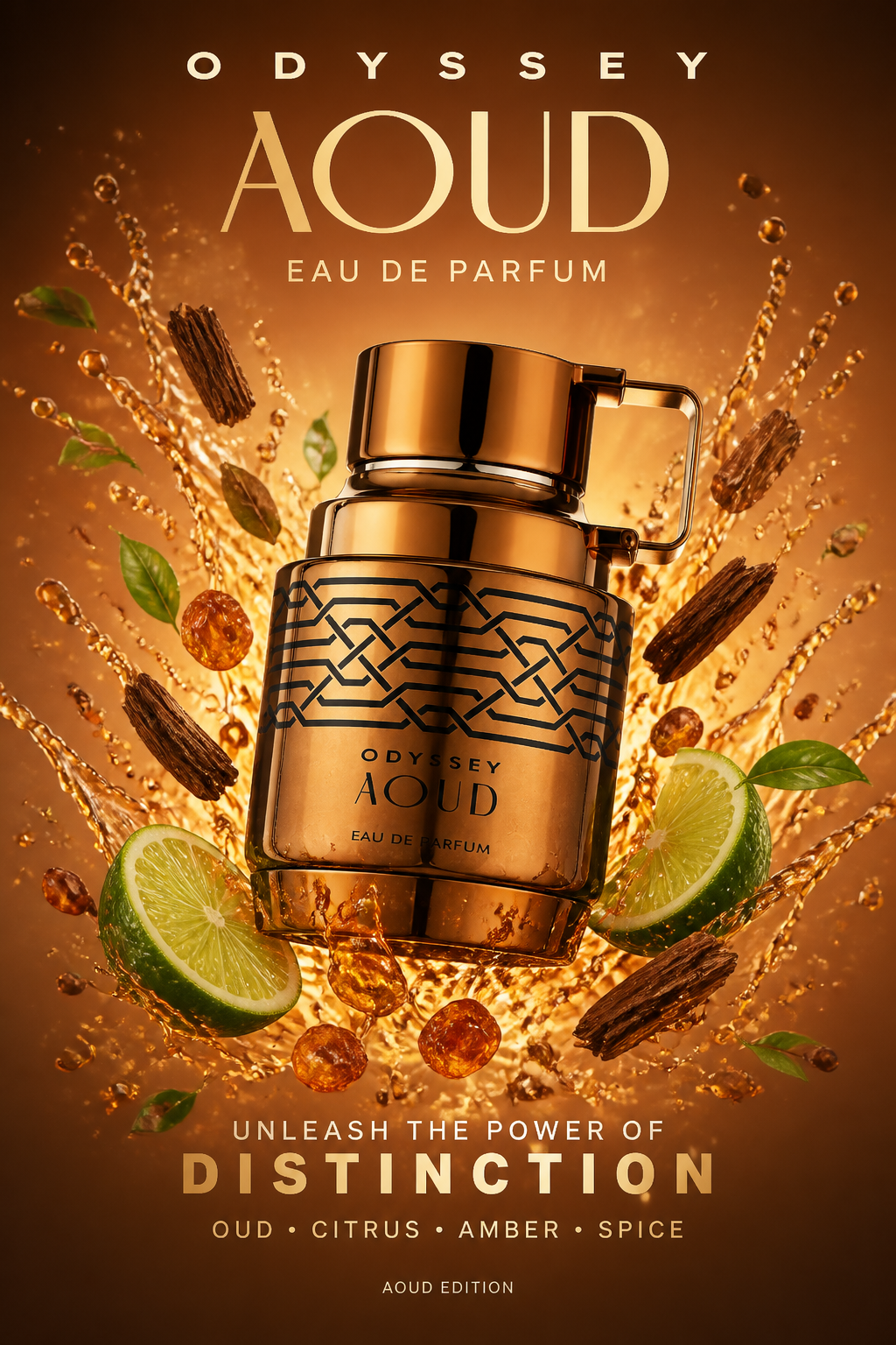 Armaf Odyssey Aoud Eau de Parfum pentru Bărbați 100 ml