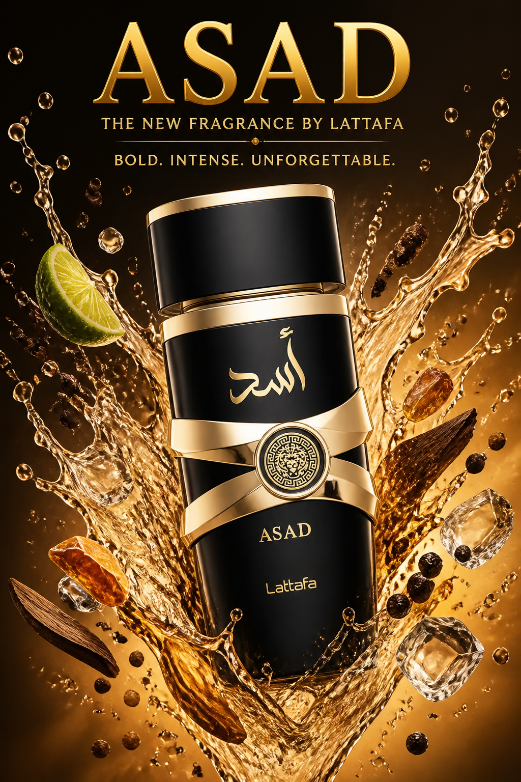 Lattafa Asad Eau de Parfum pentru Bărbați 100 ml