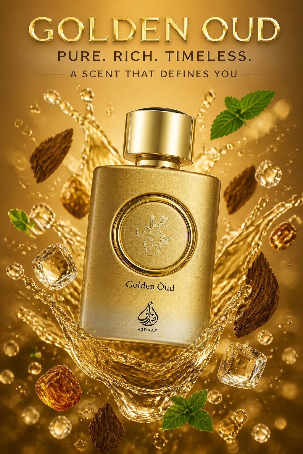 Lattafa Golden Oud Eau de Parfum Unisex 100 ml