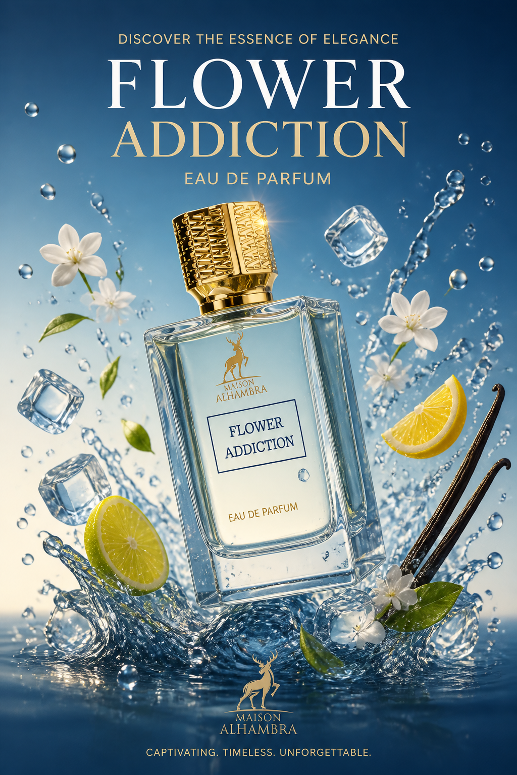 Maison Alhambra Addiction Flower Eau de Parfum Unisex 100 ml