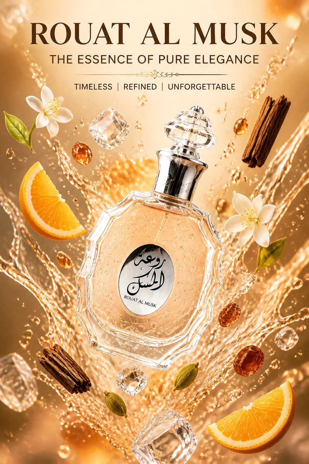Lattafa Rouat Al Musk Eau de Parfum pentru Femei 100 ml