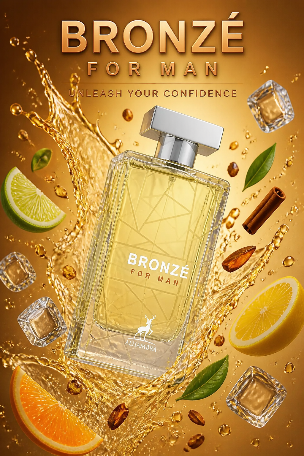 Maison Alhambra Bronze For Man Eau de Parfum pentru Bărbați 100 ml