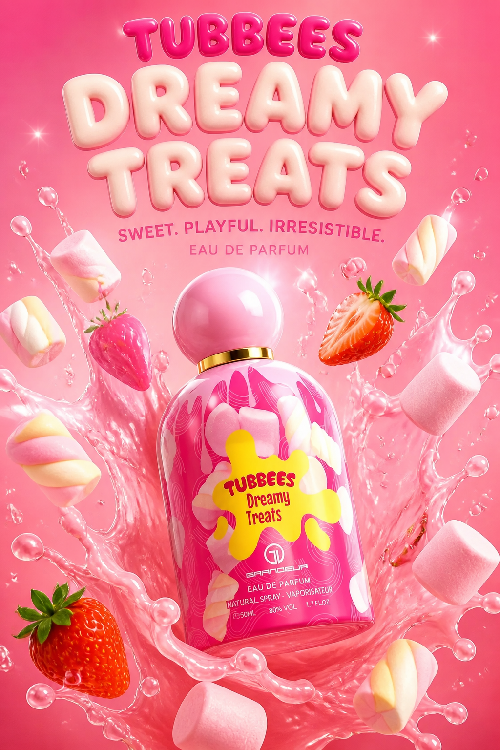 Grandeur Tubbees Dreamy Treats Eau de Parfum Unisex 50 ml